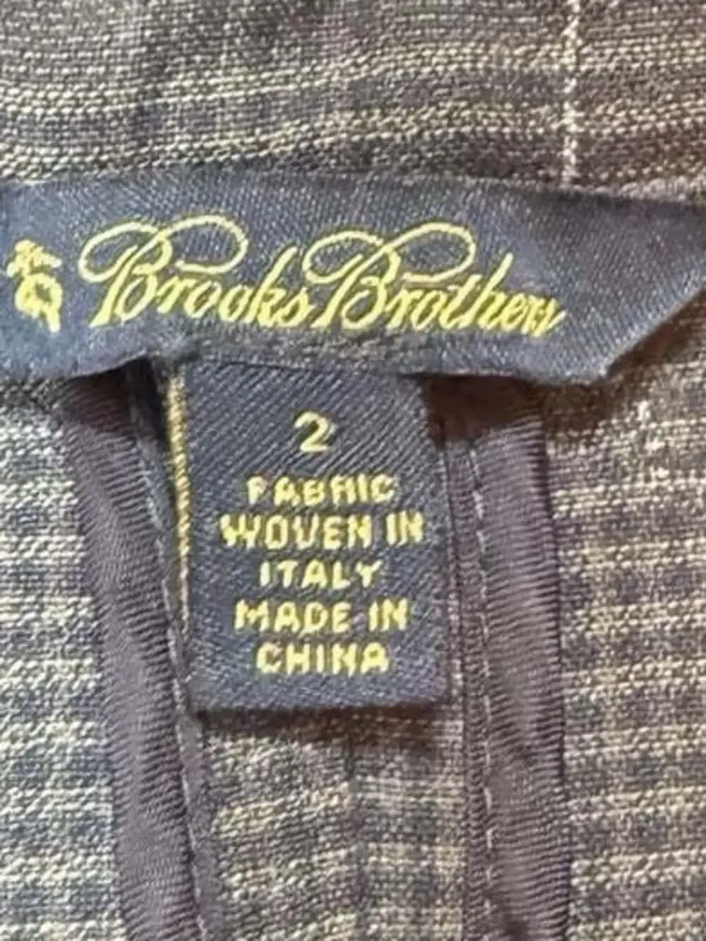 Brooks Brothers sharp double